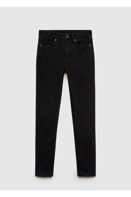 Siyah Denim Kadın Jeans 77035660