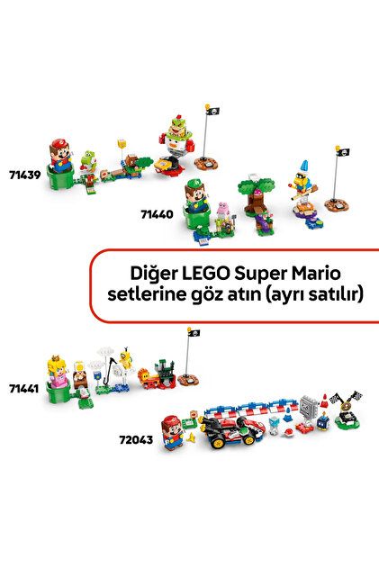 LEGO ® Super Mario™Prince Florian ve Castle Bowser 72042 - 9+