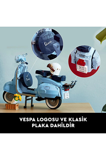 LEGO ® Icons Vespa 125 10298 - Yetişkinler için Sergilenebilir