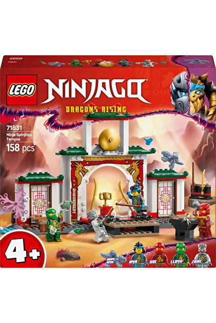 ツダジグ 4本セット LEGO ® NINJAGO® Ninja Spinjitzu Tapınağı 71831 - 4+ Çocuklar için