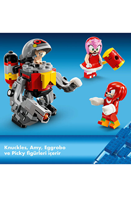 the mods F.T.W. おまけ付き セット JUKE JOINT LEGO ® Sonic the Hedgehog™ Knuckles ve Master Emerald Tapınağı