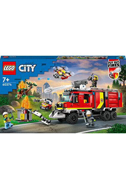 LEGO ® City İtfaiye Komuta Kamyonu 60374 - 7+ Yaratıcı Oyuncak