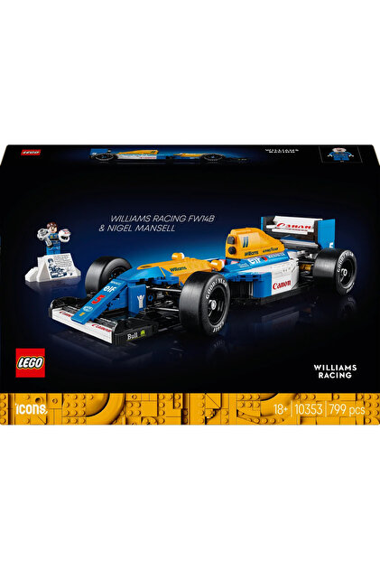 LEGO ® Icons Williams Racing FW14B ve Nigel Mansell 10353 - 18+