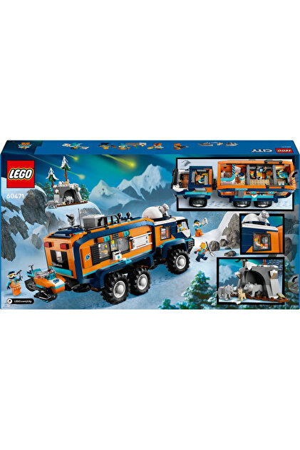 LEGO ® City Kutup Kaşifi Laboratuvar Kamyonu 60471 - 8+ Çocuklar