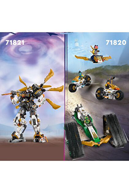 エクササイズグッズ SUPER WAVE HYBRID LEGO ® NINJAGO® Hareket Kaynak Ejderhası 71822 – 12+ için Yaratıcı