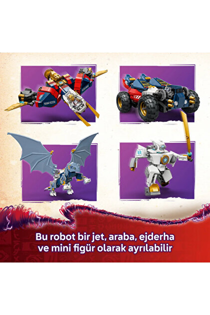 LEGO ® NINJAGO® Zane'in Ultra Kombo Mech'i 71834 - 9+ Yaratıcı