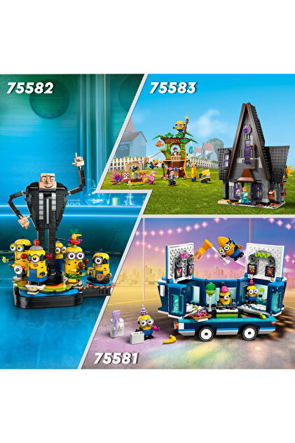 LEGO ® Despicable Me 4 Minyonlar ve Muz Araba 75580 – 6+ Çocuklar