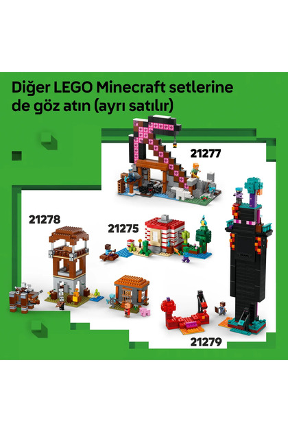 LEGO ® Minecraft® Bekçi Karşılaşması 21274 - 7+ Çocuklar için