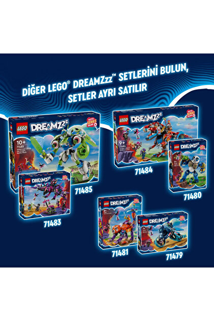 LEGO ® DREAMZzz™ Never Cadısı'nın Gece Yarısı Kuzgunu 71478 – 9+