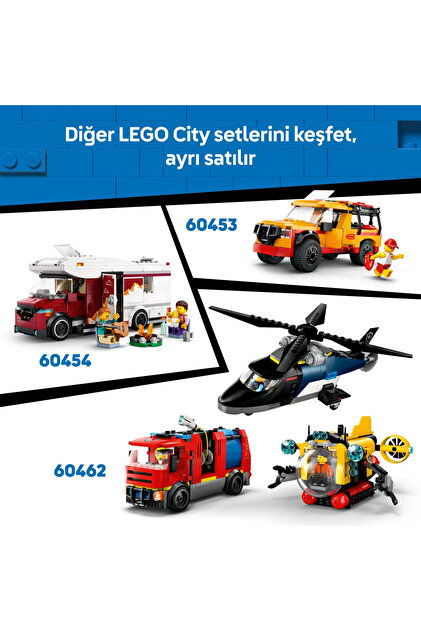 LEGO ® City Polis Arazi Aracı Takibi 60449 - 6+ Çocuklar için