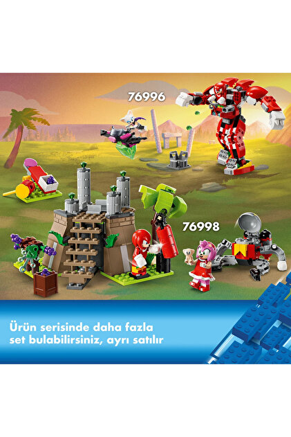 LEGO ® Sonic the Hedgehog™ Knuckles ve Master Emerald Tapınağı