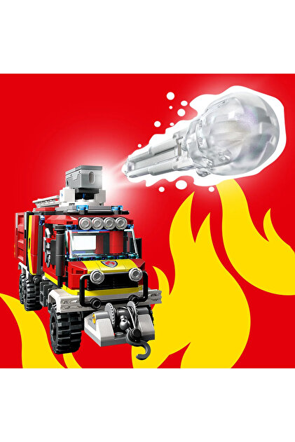 LEGO ® City İtfaiye Komuta Kamyonu 60374 - 7+ Yaratıcı Oyuncak