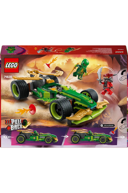 LEGO ® NINJAGO® Lloyd'un Çek-Bırak Yarış Arabası 71828 - 7+
