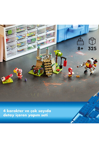 LEGO ® Sonic the Hedgehog™ Knuckles ve Master Emerald Tapınağı