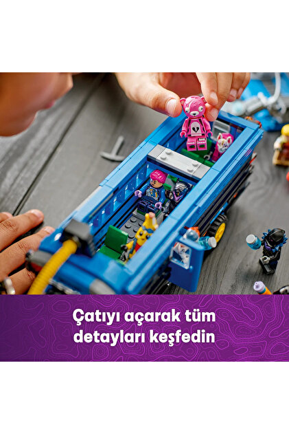 せいだろう LEGO Fortnite Savaş Otobüsü 77073 – 10 Yaş ve Üzeri Çocuklar için