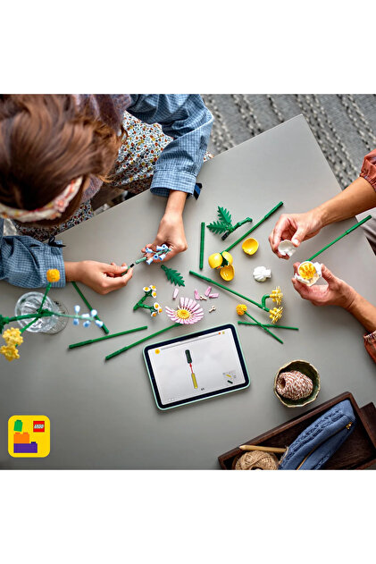 LEGO ® Botanicals Küçük Sarı Buket 10347 - 9 Yaş ve Üzeri Çocuklar