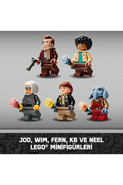 LEGO ® Star Wars: Skeleton Crew Onyx Cinder™ Uzay Aracı Seti 75374