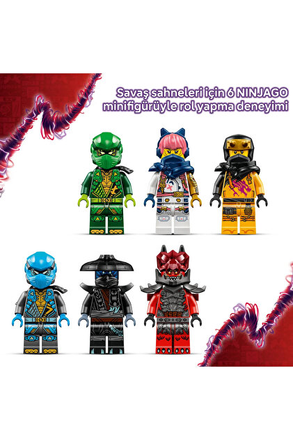 LEGO ® NINJAGO® Thunderfang Kaos Ejderhası 71832 - 8+ Çocuklar