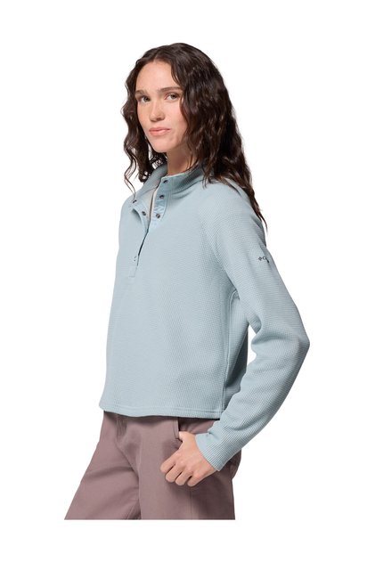 Holly Hideaway ™ Waffle Half Snap - Jersey