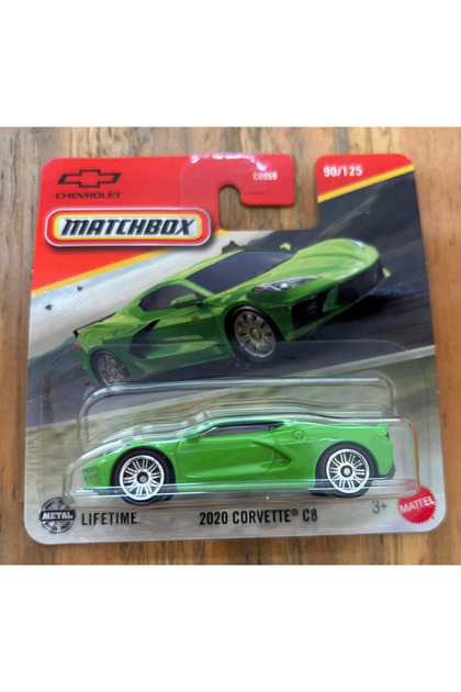 Matchbox 2020 Corvette C8 1:64 Ölçek 90/125 Yeşil - Fiyatı, Yorumları