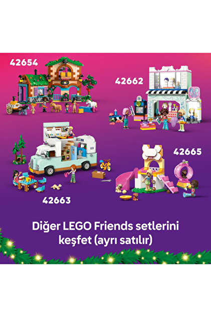 <新品> REVI 6点セット LEGO ® Friends 2025 Yılbaşı Takvimi 42668 - 6+ Çocuklar için