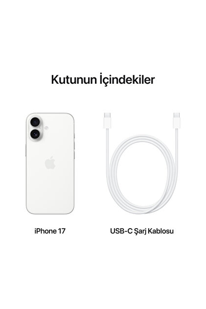 Apple iPhone 17 512GB Beyaz - Fiyatı, Yorumları