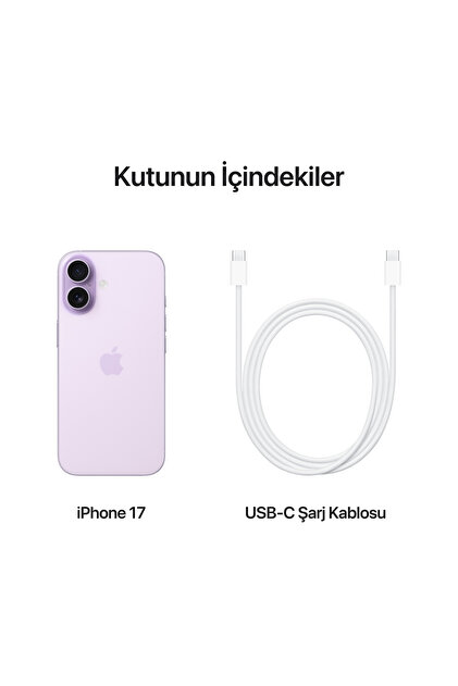Apple iPhone 17 256GB パープル 本体 Apple iPhone 17 256GB Lavanta - Fiyatı, Yorumları