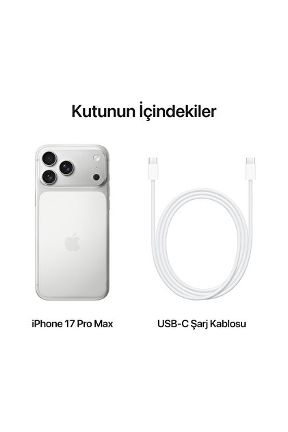 Apple iPhone 17 Pro Max 2TB Gümüş - Fiyatı, Yorumları
