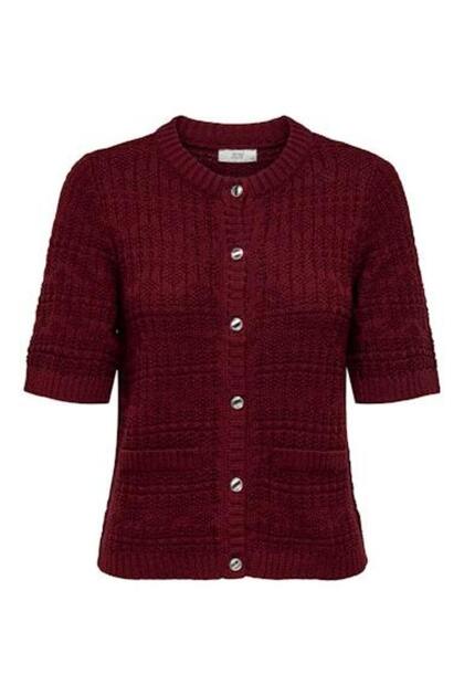 Jdytikka s/s o-neck cardigan knt