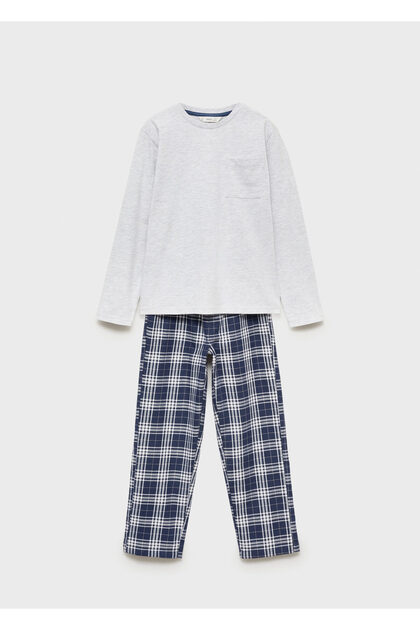 Lacivert Erkek Çocuk Pijama Takımı 77008636