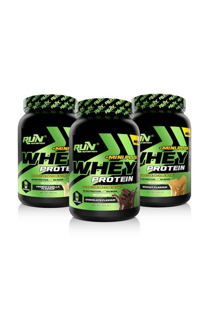 Whey Protein Mini Plus Triple Paketi Bisküvi, Çikolata, French Vanilya