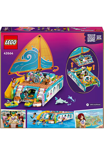 LEGO ® Friends Gezi Teknesi Macerası 42664 - 8+ Çocuklar için