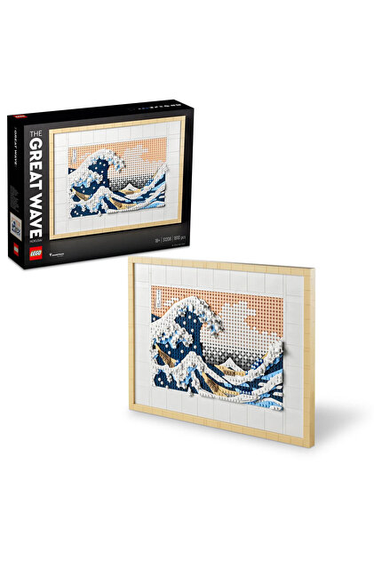 外国セットof All Nations TO.1810 LEGO ® Art Hokusai Büyük Dalga 31208 - 18+ Yapım Seti (1810P