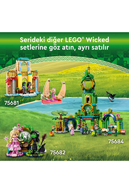 LEGO ® Wicked Glinda ve Elphaba'nın Yurdu 75683 - 8+ Çocuklar için