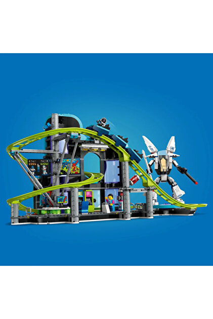 LEGO ® City Robot Dünyası Hız Treni Parkı 60421 - 8+ Çocuklar için