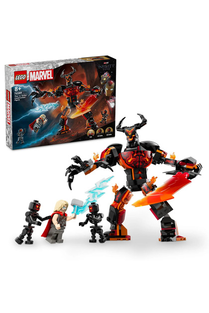 LEGO ® Marvel Thor, Surtur Yapım Figürüne Karşı 76289 – 8+