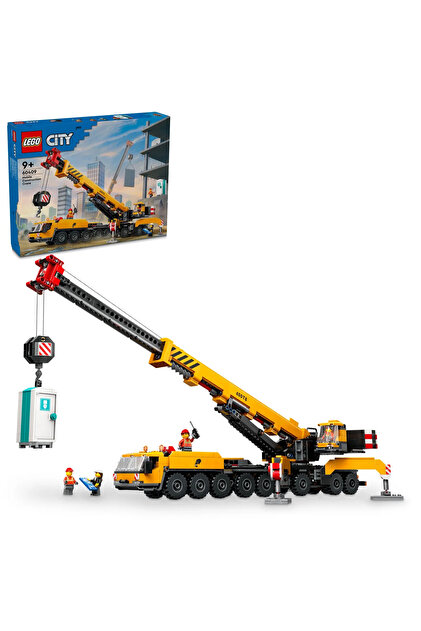 LEGO ® City Sarı Mobil İnşaat Vinci 60409 - 9+ Yaratıcı Oyuncak