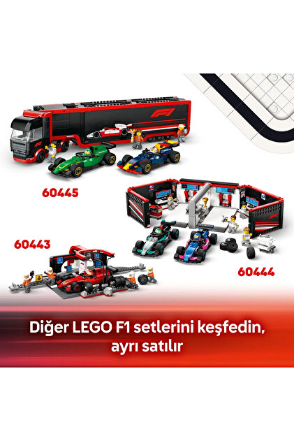LEGO ® City McLaren Yarış Arabalı F1® Sürücüsü 60442 - 6+ Yaratıcı