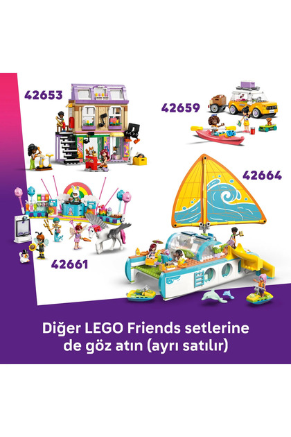 LEGO ® Friends Midilli Çiftliği ve Ahır 42654 - 7+ Çocuklar için