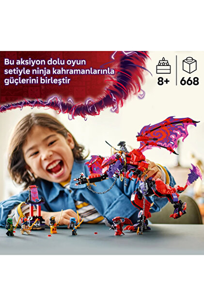 LEGO ® NINJAGO® Thunderfang Kaos Ejderhası 71832 - 8+ Çocuklar