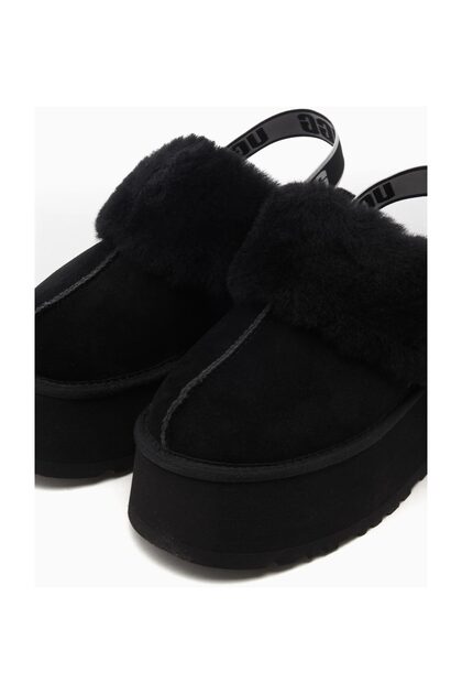 UGG Black Women's Slippers Funkette 1113474- Trendyol