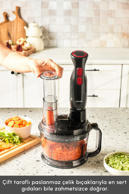 Karaca Pro Multimax 6 in 1 Çok Amaçlı Mutfak Robotu/Blender Seti