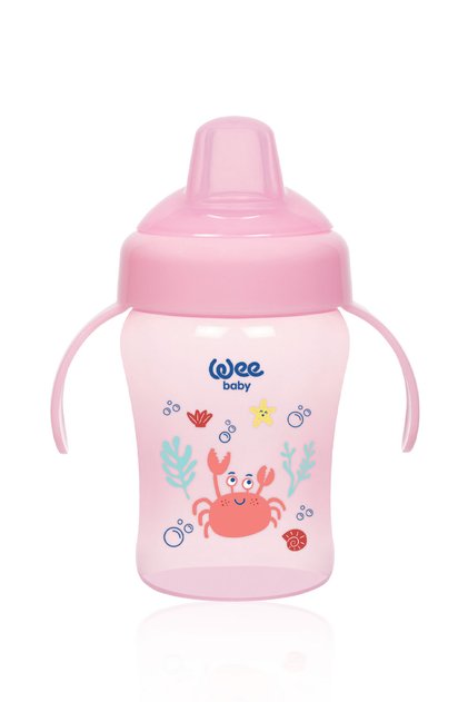 775 Colorful Non-Spill Pp Cup with Handle 240ml