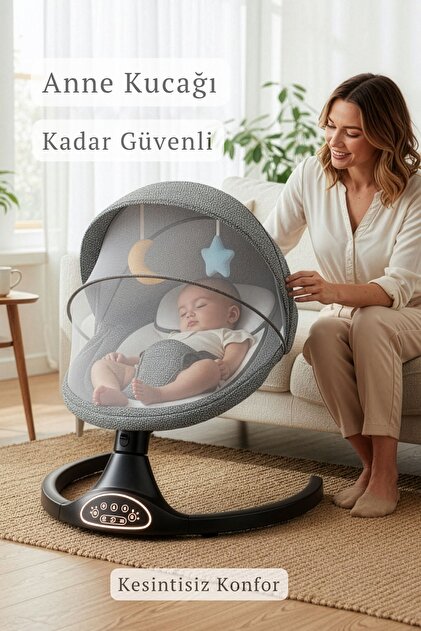 Kiwi Serenity Otomatik Sallanan Ana Kucağı, Uzaktan Kumanda