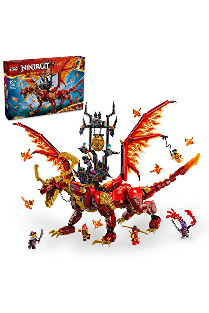 エクササイズグッズ SUPER WAVE HYBRID LEGO ® NINJAGO® Hareket Kaynak Ejderhası 71822 – 12+ için Yaratıcı