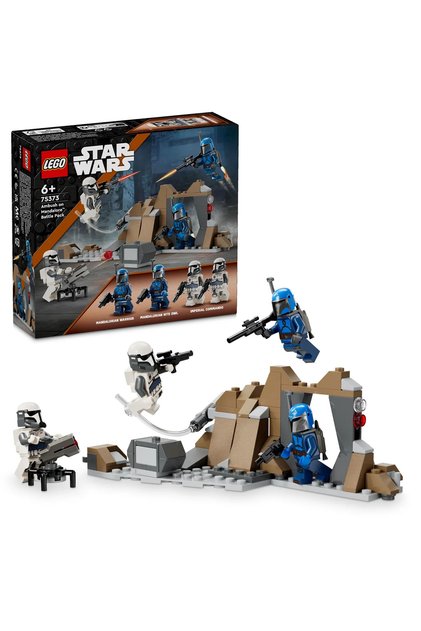 ® Star Wars™ Mandalore™ Pususu Savaş Paketi 75373 - 6+ Oyuncak Yapım Seti (109 Parça)