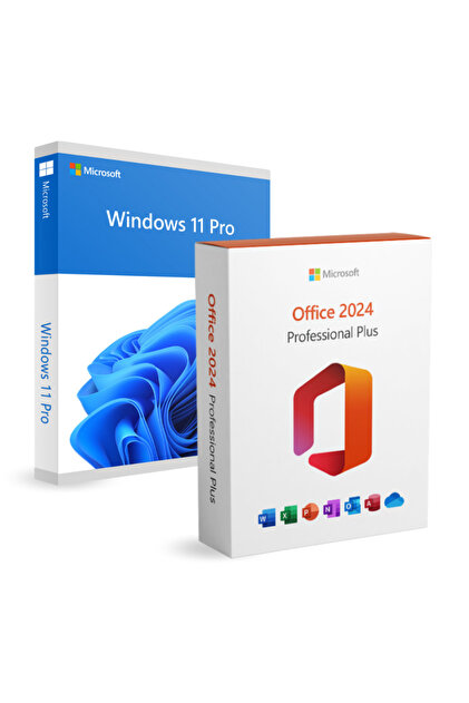 Microsoft Windows 11 Pro + Office 2024 Pro Plus Dijital Lisans
