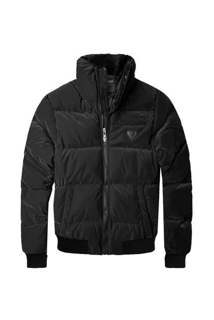 Men's Black Coat--1308--