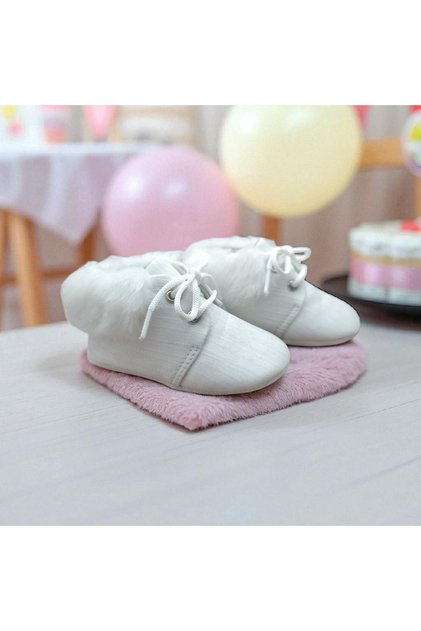 İlkadım Baby Booties with Anti-Sweat Cotton Lining