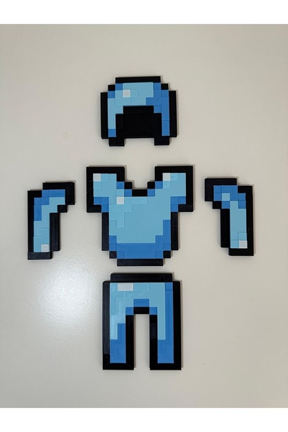 You Toys Minecraft Armor Zırh Seti( Kafalık+Vücut Zırh+Bacaklar